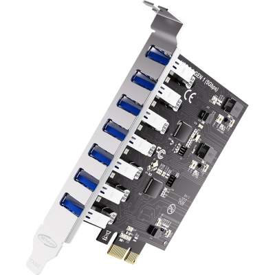 강원전자 넷메이트 USB3.0 7포트 PCI Express 카드 NM-PU37V
