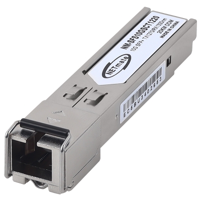 강원전자 넷메이트 10G 싱글모드 SFP+ BiDi 광 모듈(SC/TX1270nm/RX1330nm/20km) NM-SFS10GSCT1220