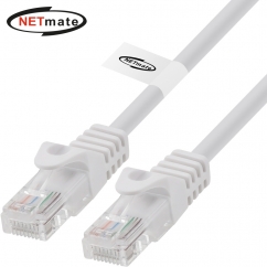 강원전자 넷메이트 CAT.5E UTP 랜 케이블 10m (화이트) NM-TC510