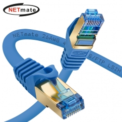 강원전자 넷메이트 CAT.7 SSTP 랜 케이블 20m, 블루 NM-U720BL