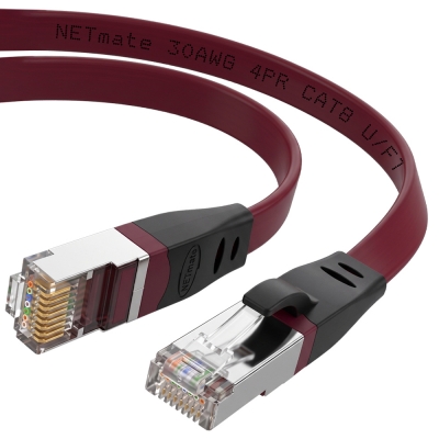 강원전자 넷메이트 CAT.8 STP FLAT 랜 케이블 7m NM-U870DF