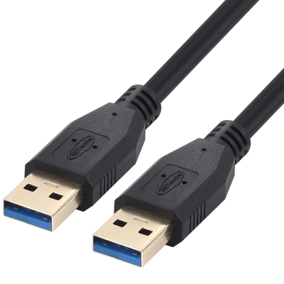 강원전자 넷메이트 USB3.0 AM-AM 케이블 2m (블랙) NM-UA320BKZ
