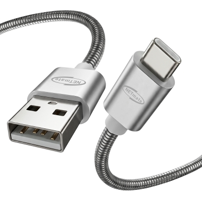 강원전자 넷메이트 아머드 USB2.0 AM-CM 케이블 0.5m NM-UAC05A