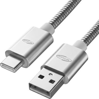 강원전자 넷메이트 아머드 USB2.0 AM-CM 케이블 0.5m NM-UAC05A