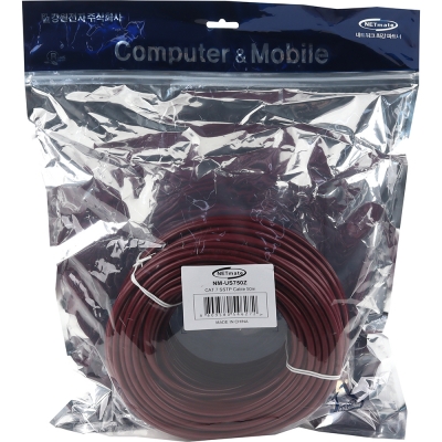 강원전자 넷메이트 CAT.7 SSTP 랜 케이블 50m NM-US750Z