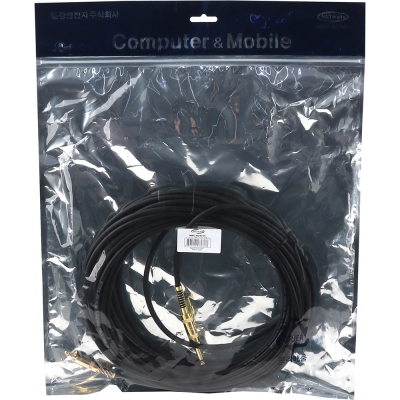 강원전자 넷메이트 TS(5.5 Mono)-스테레오 마이크 케이블 15m NMC-AU5315