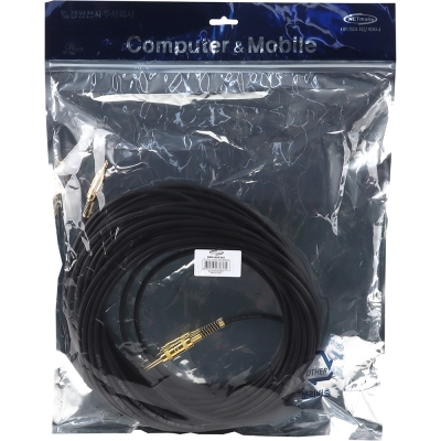 강원전자 넷메이트 TS(5.5 Mono)-스테레오 마이크 케이블 20m NMC-AU5320