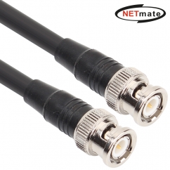 강원전자 넷메이트 5C-HFBT BNC-BNC 동축 케이블(동복강선/4합/75ohm) 3m NMC-HFBT3