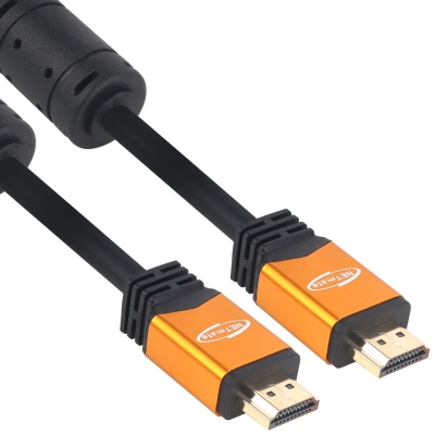 강원전자 넷메이트 8K 60Hz HDMI 2.0 Gold Metal 케이블 1.5m NMC-HQ015Z