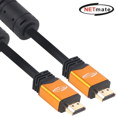 강원전자 넷메이트 8K 60Hz HDMI 2.0 Gold Metal 케이블 20m NMC-HQ20Z