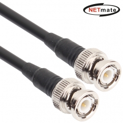 강원전자 넷메이트 RG-58 BNC-BNC 고주파 동축 케이블(주석도금 연동선/5합/50ohm) 10m NMC-RG5810