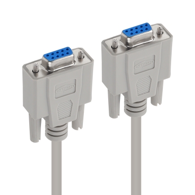 강원전자 넷메이트 9핀 F/F NULL MODEM 케이블 1m NMC-SFF10