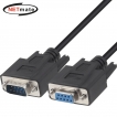 강원전자 넷메이트 9핀 M/F NULL MODEM 케이블 1.5m (블랙) NMC-SFM15B