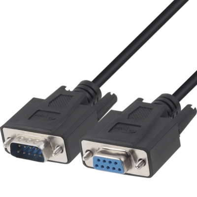 강원전자 넷메이트 9핀 M/F NULL MODEM 케이블 3m (블랙) NMC-SFM30B