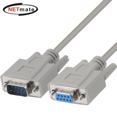 강원전자 넷메이트 9핀 M/F NULL MODEM 케이블 3m NMC-SFM30