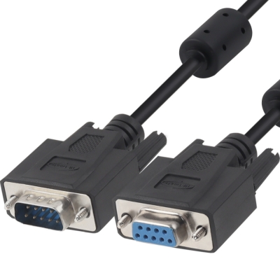 강원전자 넷메이트 9핀 연장 M/F 케이블 10m (블랙) NMC-SMF100B