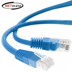 강원전자 넷메이트 CAT.5E UTP 랜 케이블 25m, 블루 NMC-U525BL