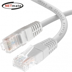 강원전자 넷메이트 CAT.6 UTP 랜 케이블 15m, 그레이 NMC-U6150G