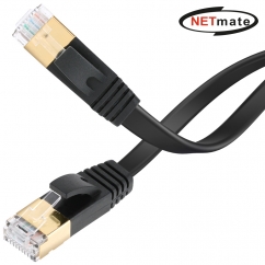 강원전자 넷메이트 CAT.7 STP FLAT 랜 케이블 1.5m NMC-UF715S