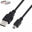 강원전자 넷메이트 USB2.0 AM-Mini 5핀 케이블 1m (블랙) NMC-UM210BK
