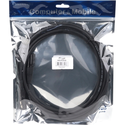 강원전자 넷메이트 XLR 캐논 마이크 연장 케이블 5m NMC-XLR05FB