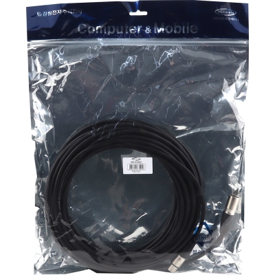강원전자 넷메이트 XLR 캐논 마이크 연장 케이블 20m NMC-XLR20F