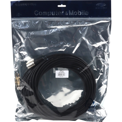 강원전자 넷메이트 XLR 캐논(M)-스테레오 마이크 케이블 20m NMC-XLR320M
