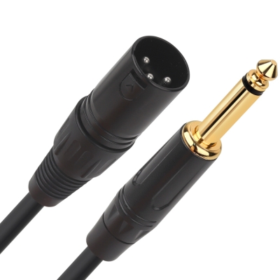 강원전자 넷메이트 XLR 캐논(M)-TS(5.5 Mono) 마이크 케이블 5m NMC-XLR505MB