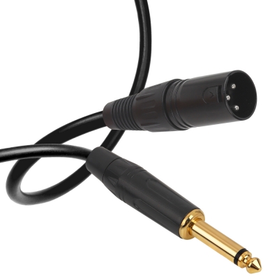 강원전자 넷메이트 XLR 캐논(M)-TS(5.5 Mono) 마이크 케이블 15m NMC-XLR515MB