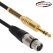 강원전자 넷메이트 XLR 캐논(F)-TRS(5.5 Stereo) 마이크 케이블 20m NMC-XLR520FS