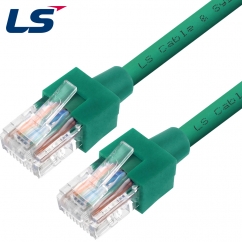 LS전선 CAT.5E UTP 랜 케이블 1.5m (그린) NMX-LS515GN