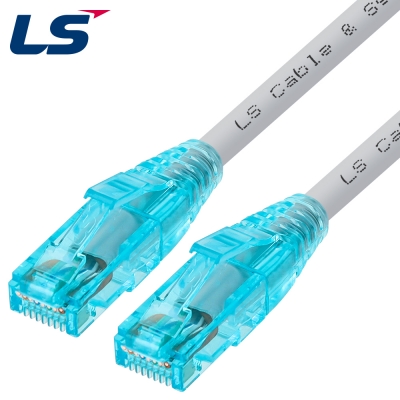LS전선 CAT.6 UTP EZ 플러그 랜 케이블 7m (그레이) NMX-LS670G