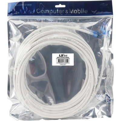 LS전선 CAT.6A UTP Supreme 랜 케이블 10m (화이트) NMX-LS6ASP100WH