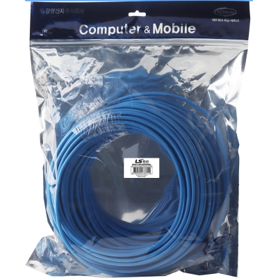 LS전선 CAT.6A UTP Supreme 랜 케이블 50m (블루) NMX-LS6ASP500BL