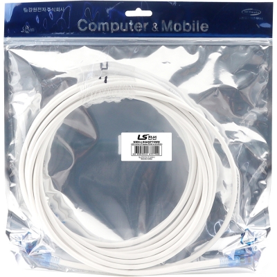 LS전선 CAT.6A UTP Supreme 랜 케이블 7m (화이트) NMX-LS6ASP70WH