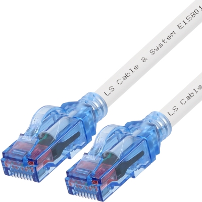 LS전선 CAT.6A Ultra Super Slim USS 케이블 0.5m (화이트) NMX-LS6AUSS05WH