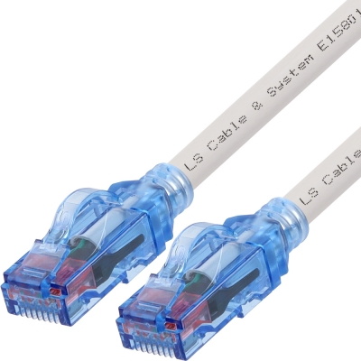 LS전선 CAT.6A Ultra Super Slim USS 케이블 2m (그레이) NMX-LS6AUSS20G