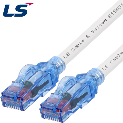 LS전선 CAT.6A Ultra Super Slim USS 케이블 5m (화이트) NMX-LS6AUSS50WH